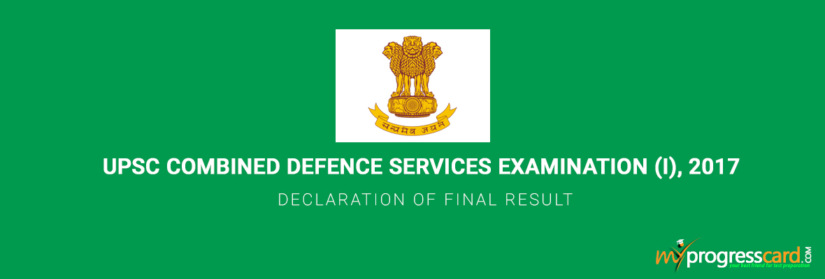 UPSC-(CDS)Results