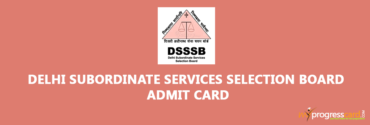 dsssb-admitcard