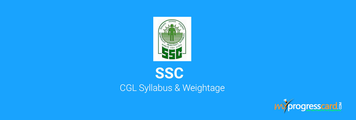 SSC CGL 2018 Syllabus with Weightage