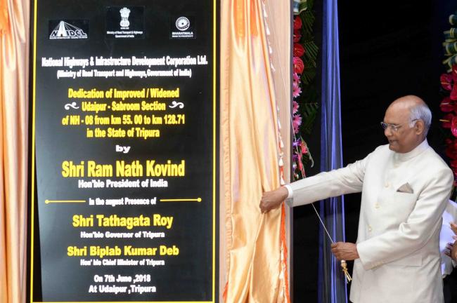 73 km long National Highway in tripura