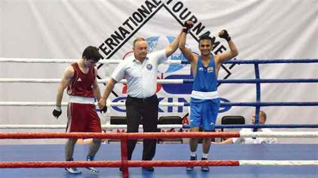 Gaurav Bidhuri bags bronze medal in Russia