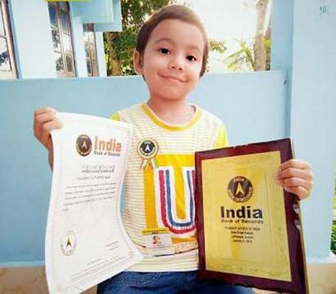 youngest author of India