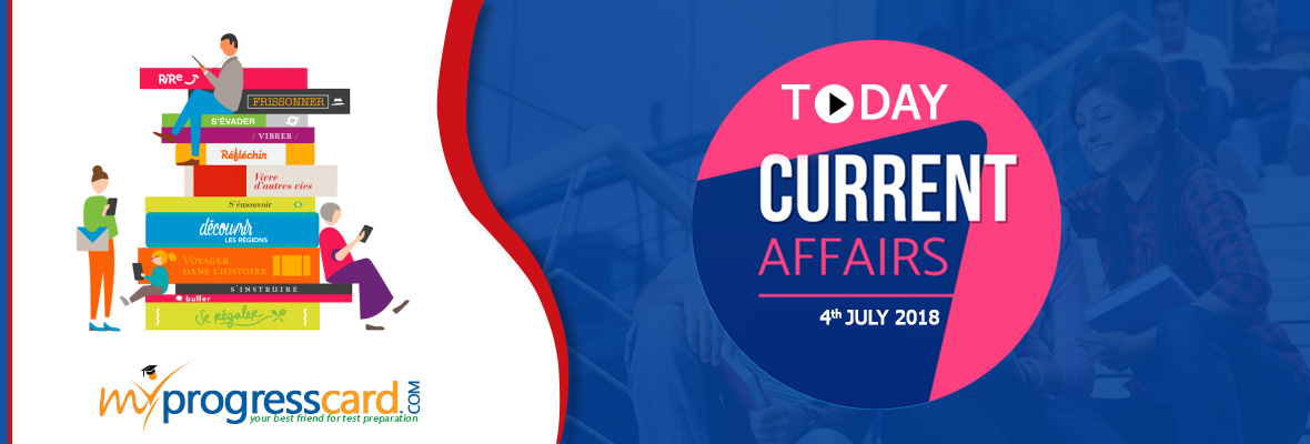 Current Affairs on 4th July