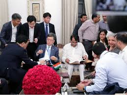 India, South Korea inked agreement to boost bilateral trade