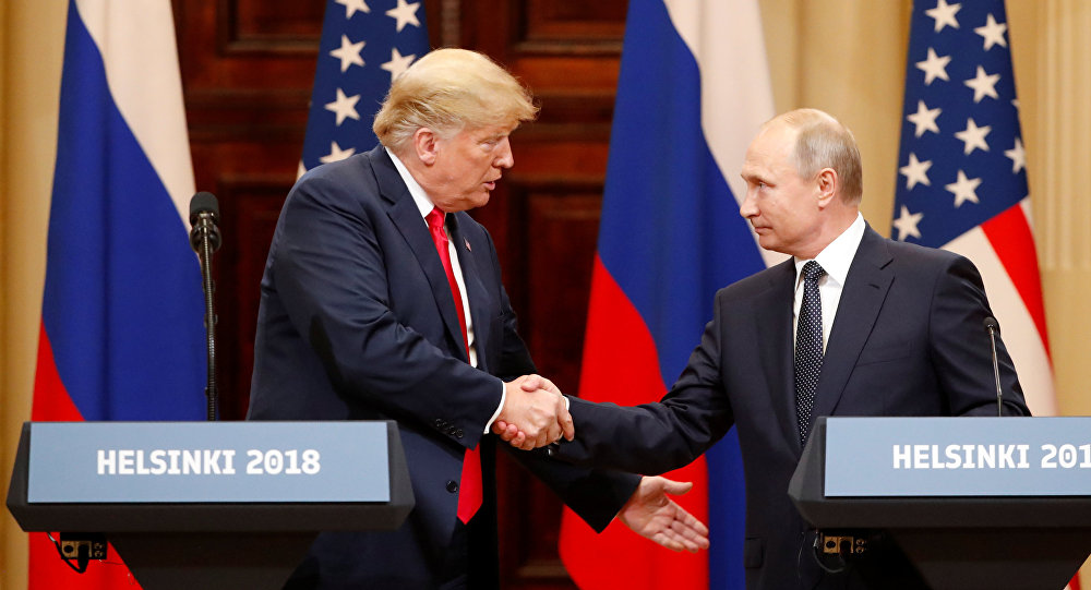 Trump, Putin hold first one-on-one talks