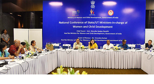 UT Ministers-in-charge of Women & Child development